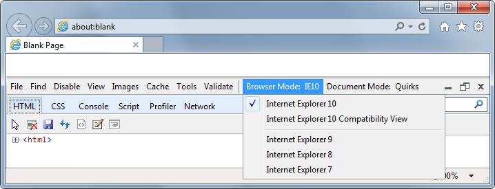 internet explorer 9 emulator mac