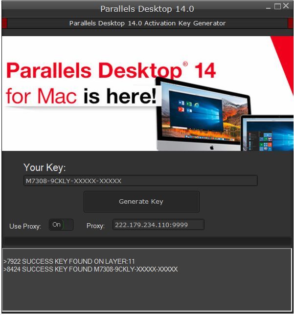 parallels 8 for mac activation key free